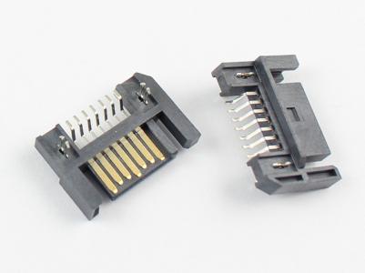 SATA Type A&B 7P Male Connector, SMD KLS1-SATA008